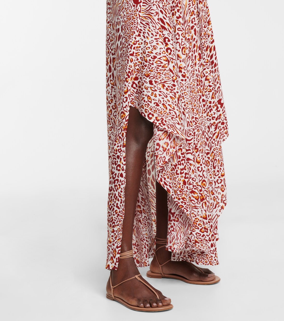 Bedrucktes Kleid Ilona | Poupette St Barth