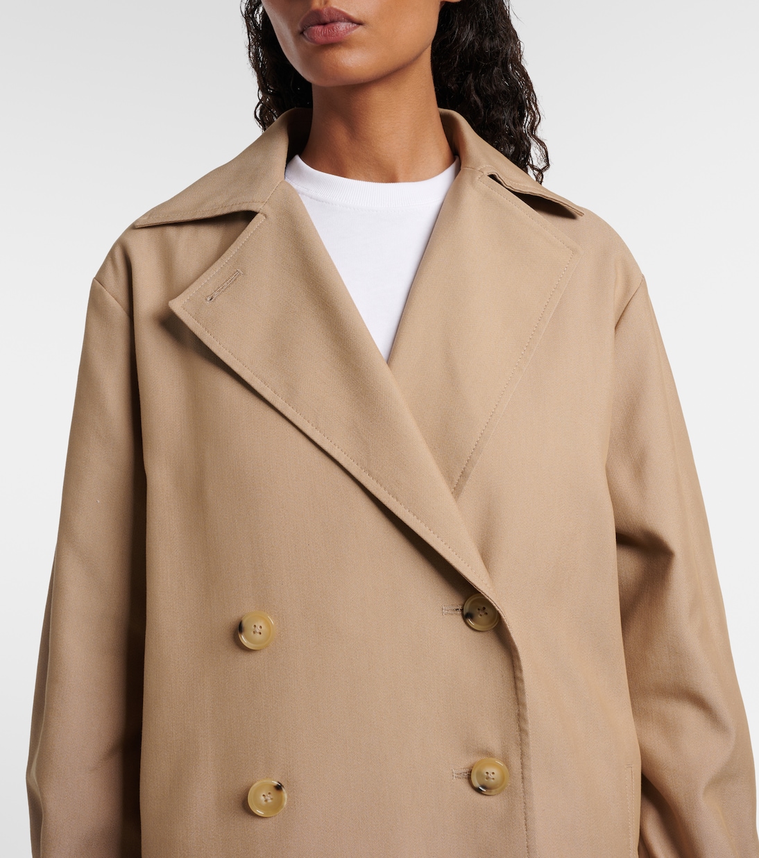 Gabardina Signature de mezcla de algodón | Toteme