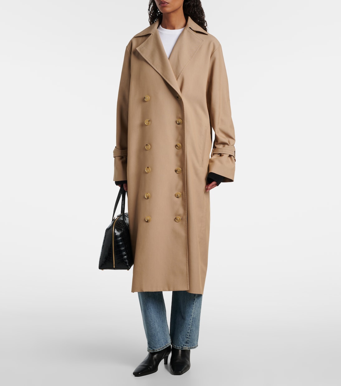 Gabardina Signature de mezcla de algodón | Toteme