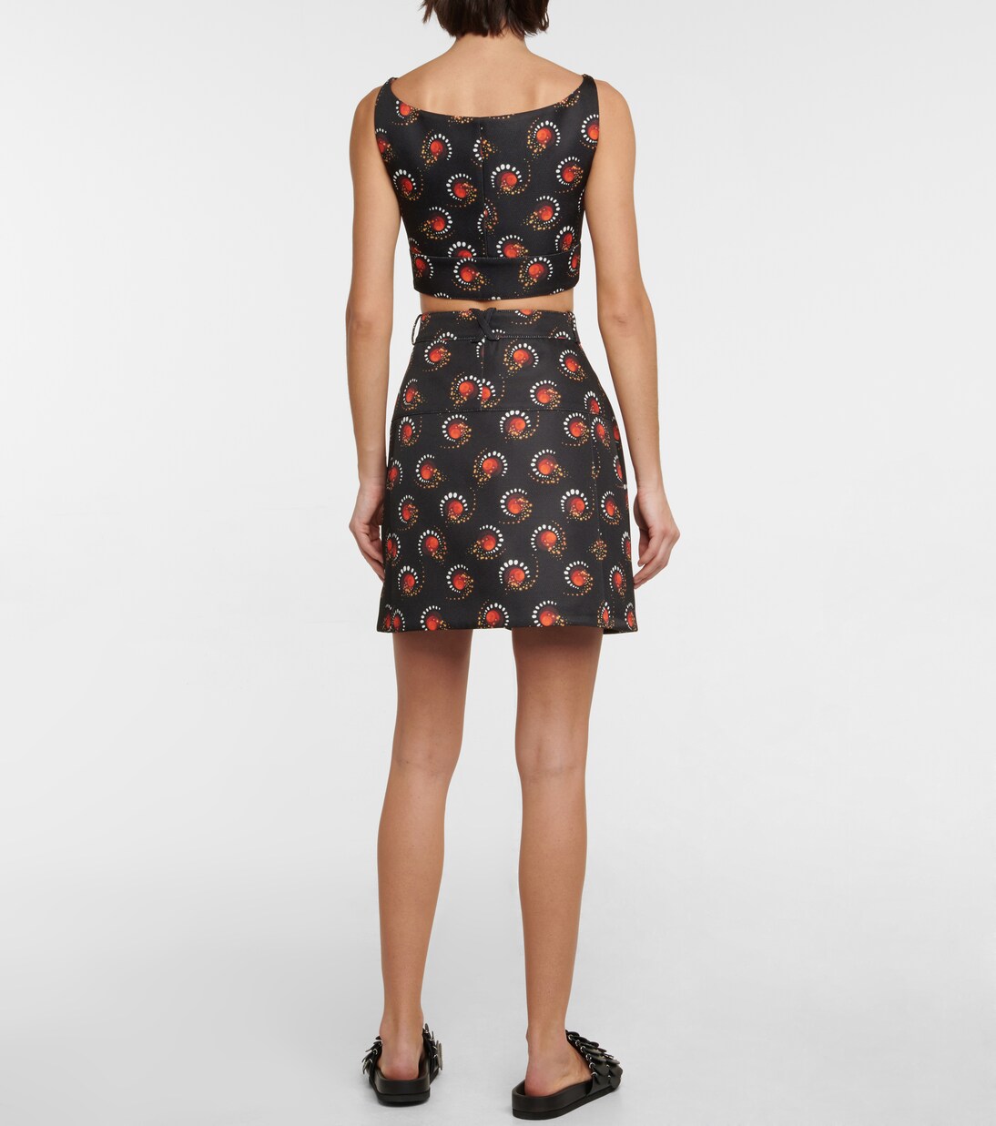 Bedrucktes Cropped-Top | Rabanne