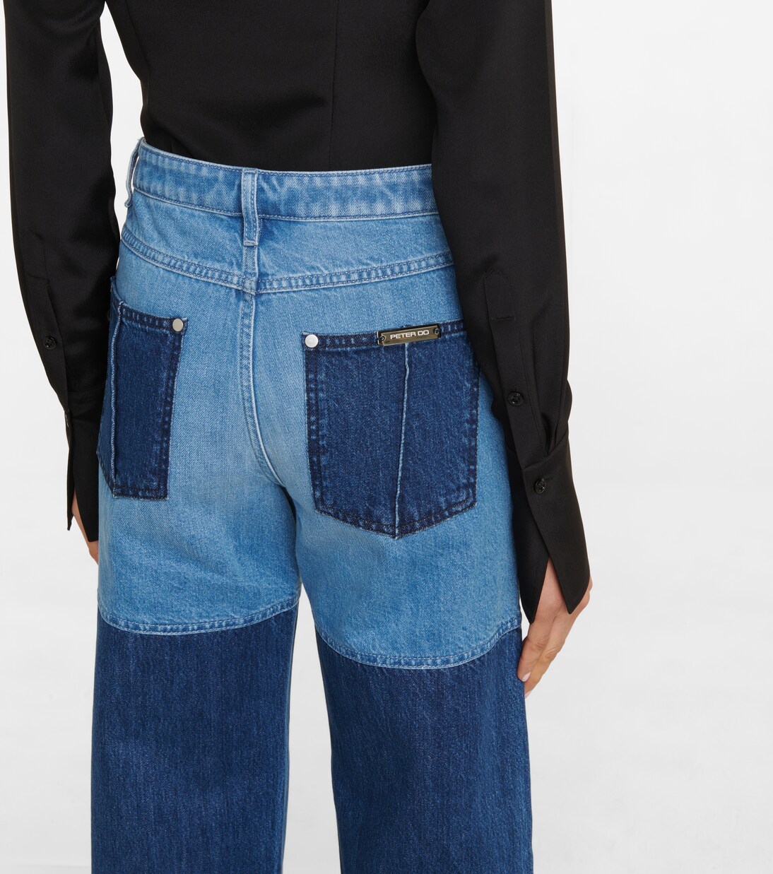 High-Rise Wide-Leg Jeans | Peter Do