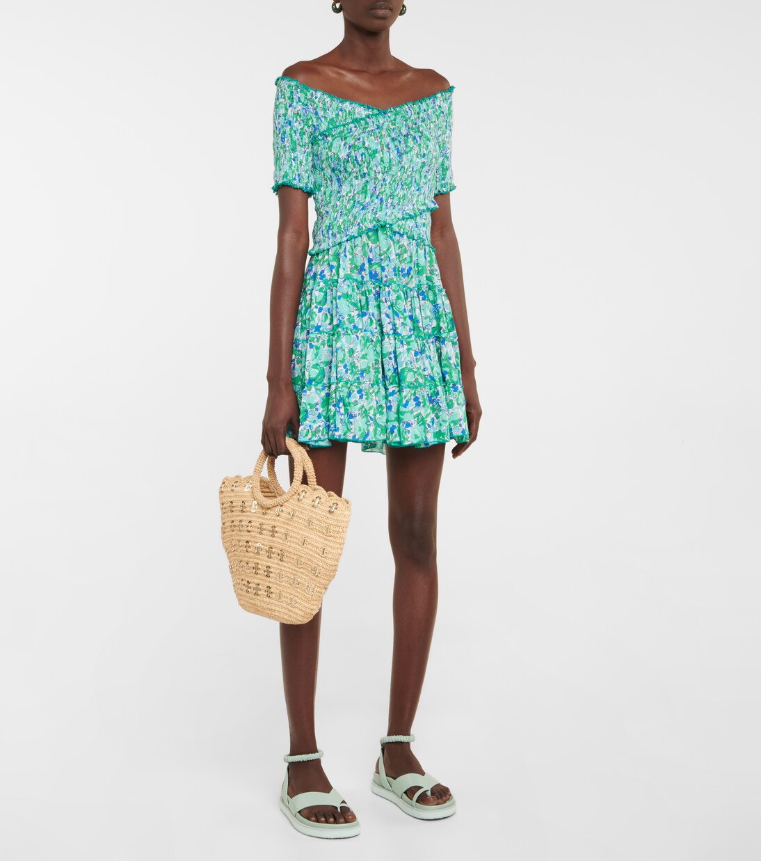 Robe Soledad à fleurs | Poupette St Barth