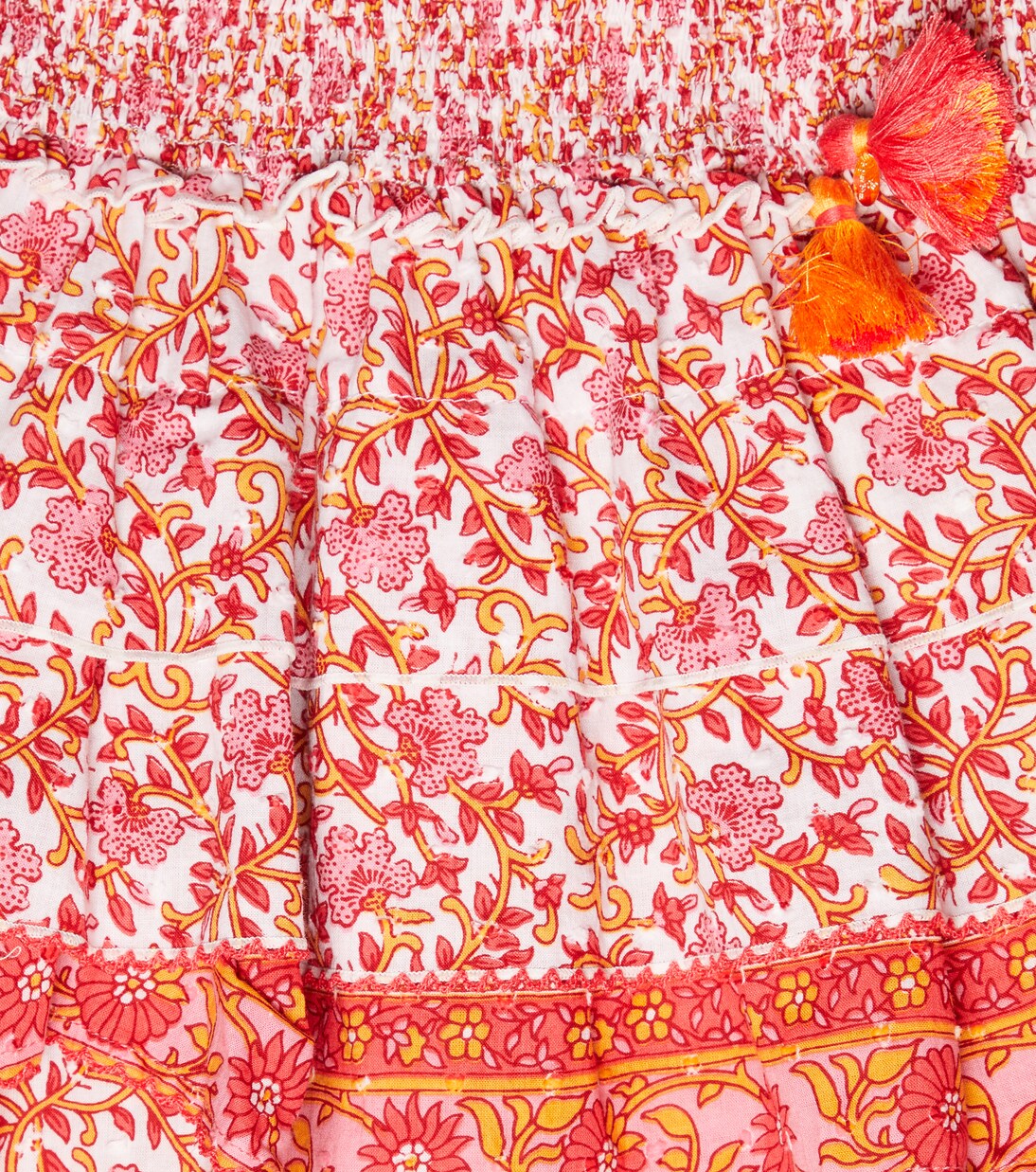 Jupe Ariel à fleurs | Poupette St Barth Kids