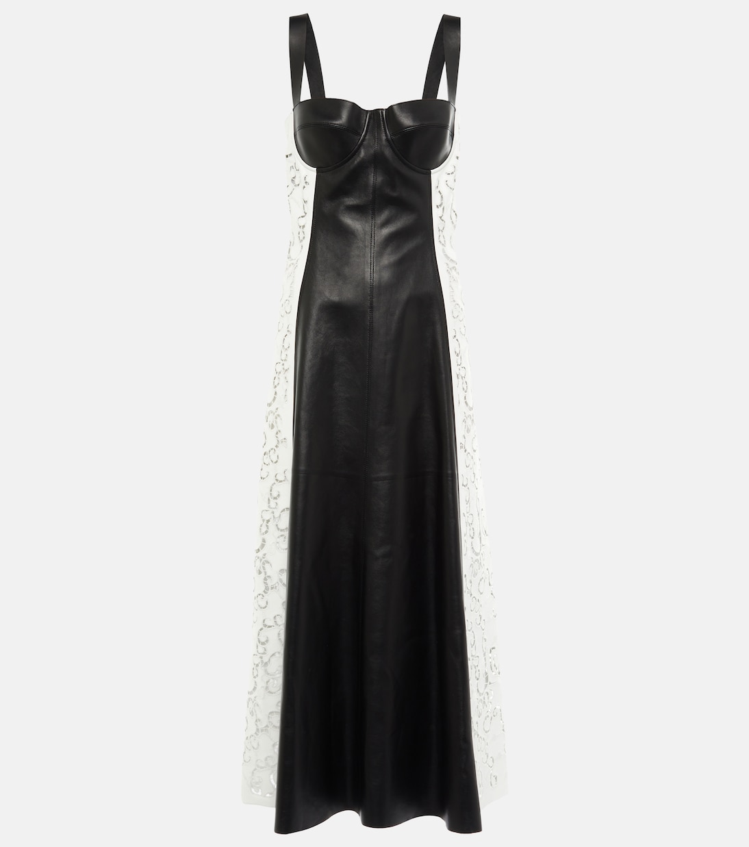 Robe midi Abami en cuir | Gabriela Hearst