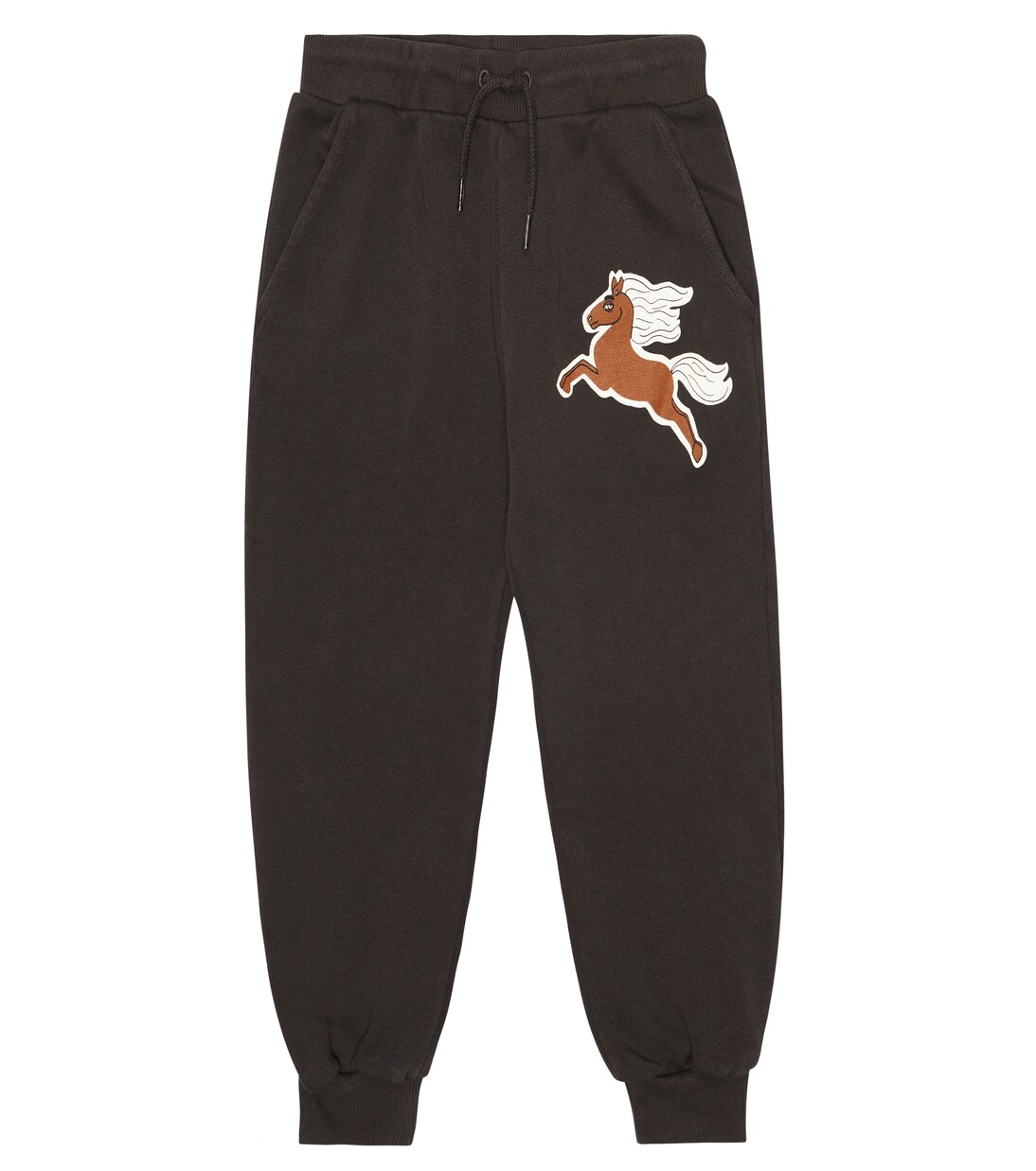 Printed cotton jersey sweatpants | Mini Rodini