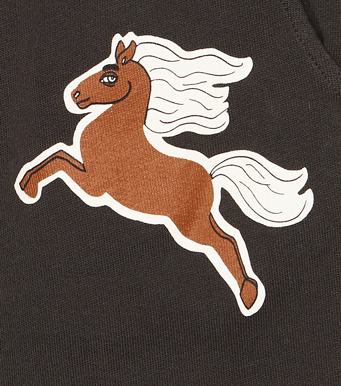 Printed cotton jersey sweatpants | Mini Rodini