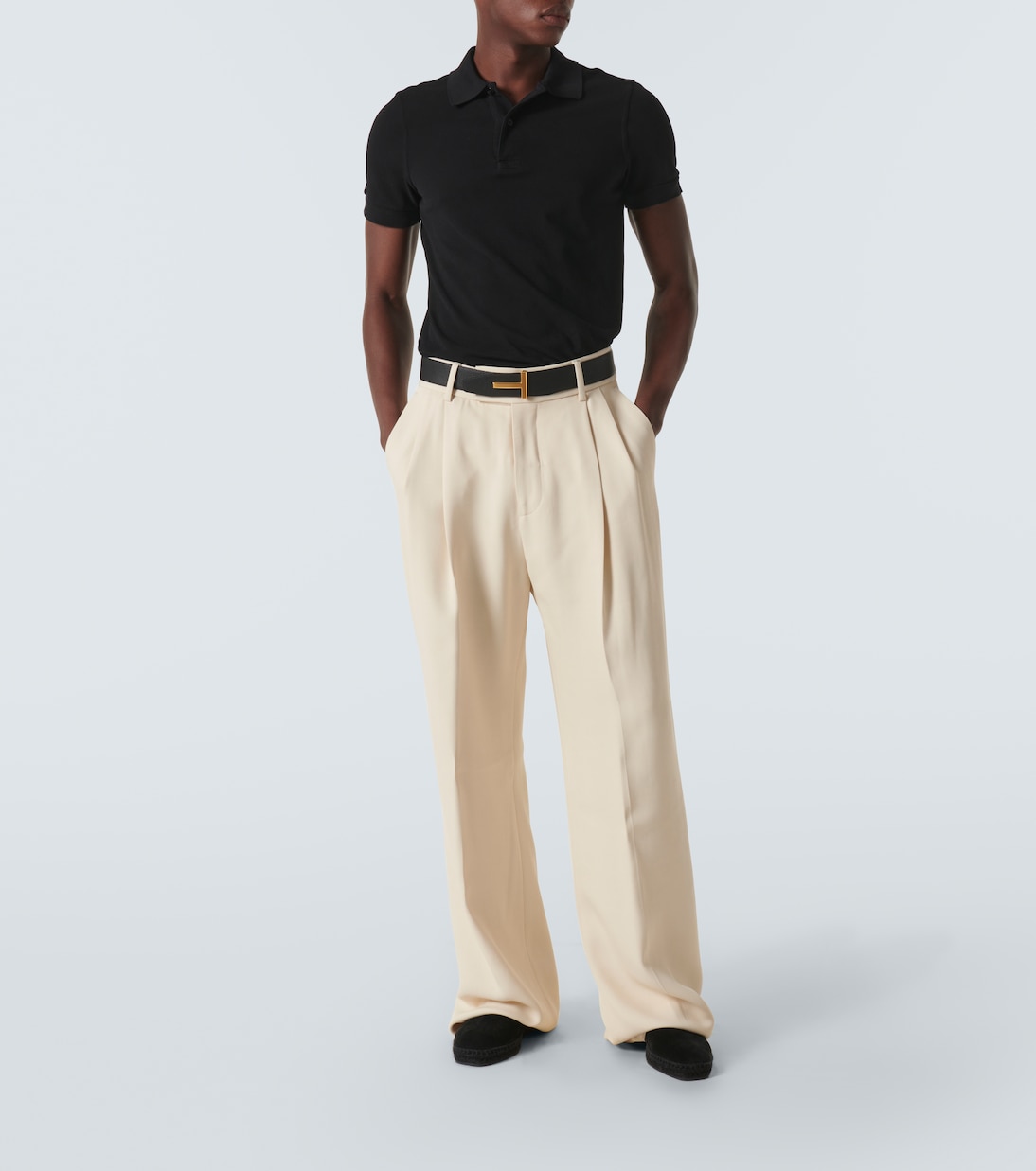 Espadrilles Barnes aus Veloursleder | Tom Ford