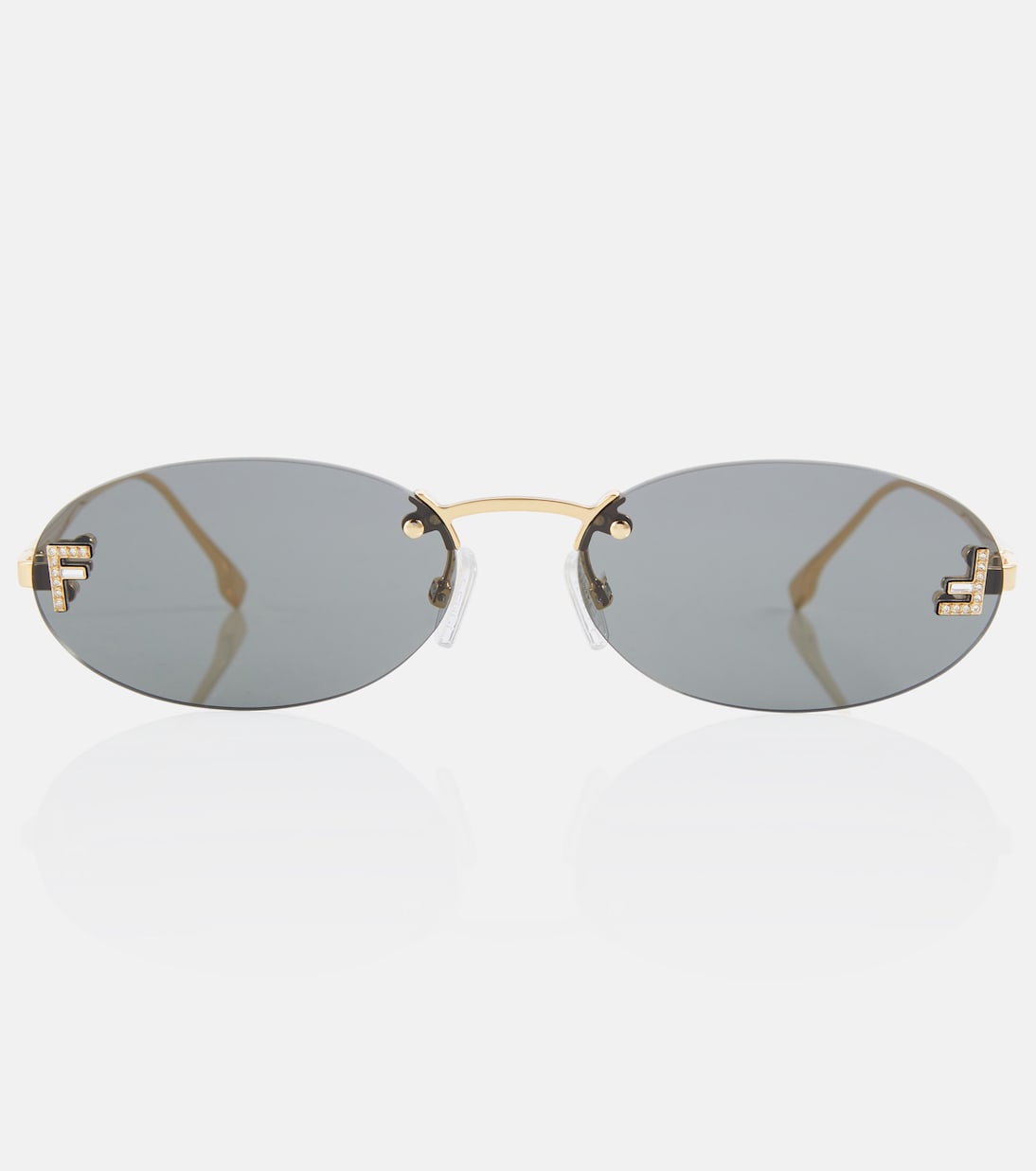 Lunettes de soleil Fendi First à ornements | Fendi