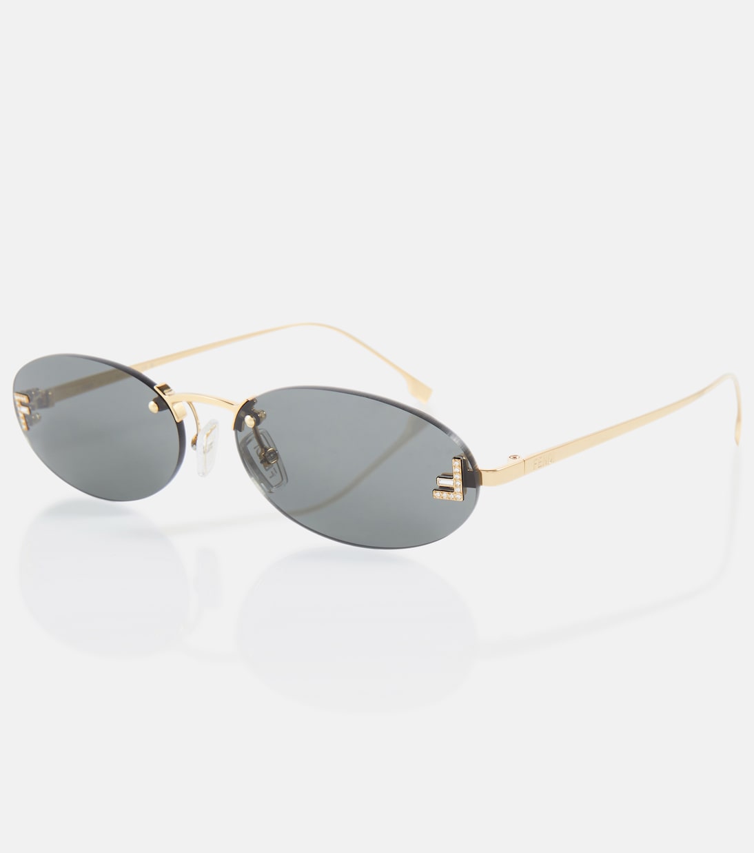 Lunettes de soleil Fendi First à ornements | Fendi