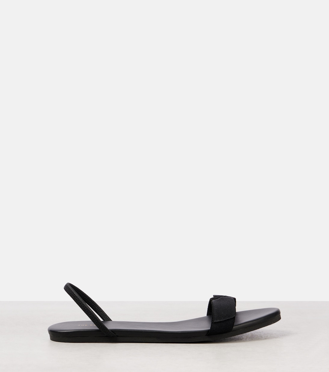 Slingback-Sandalen Bow mit Leder | The Row