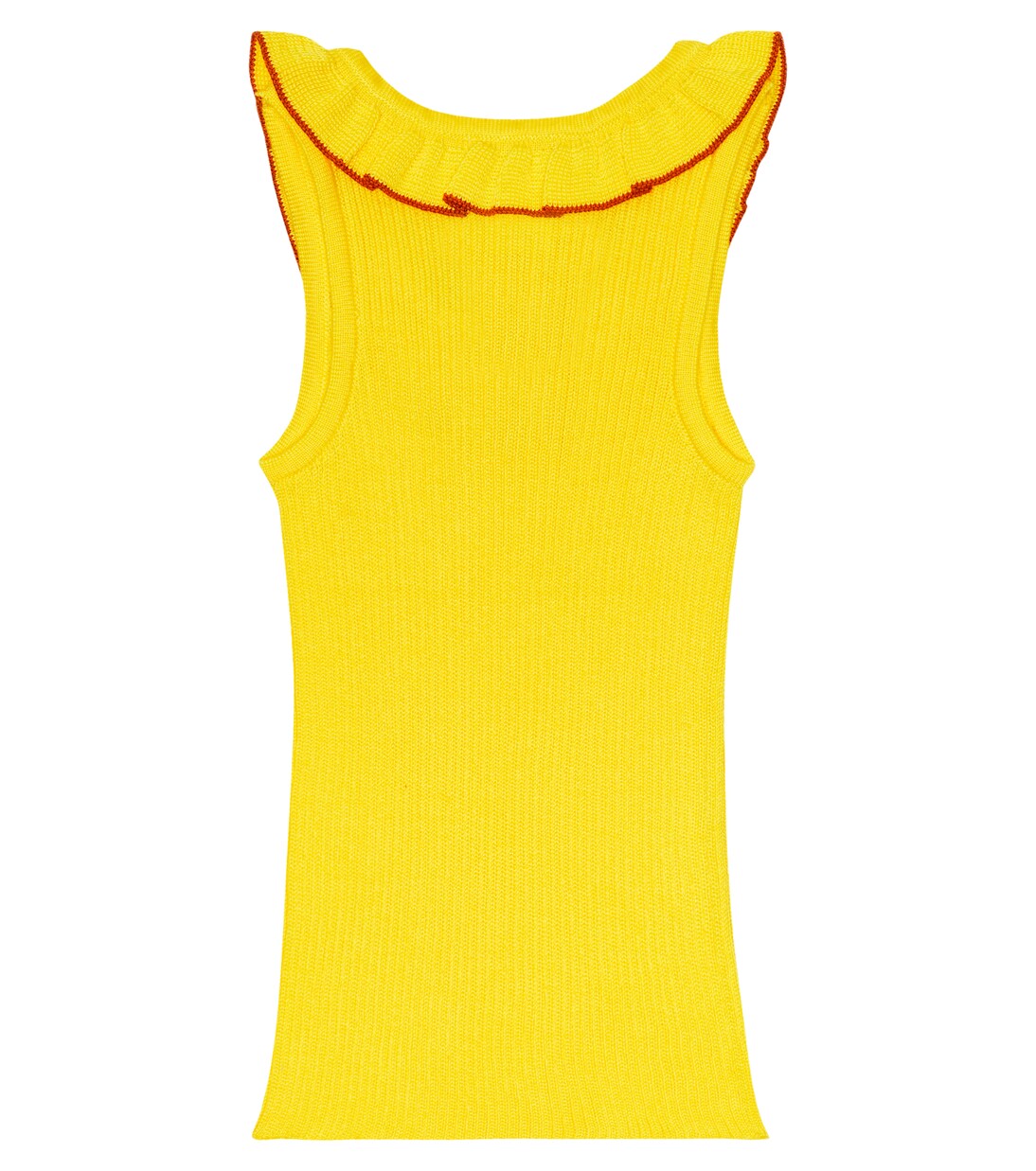 Ribbed-knit cotton top | Paade Mode