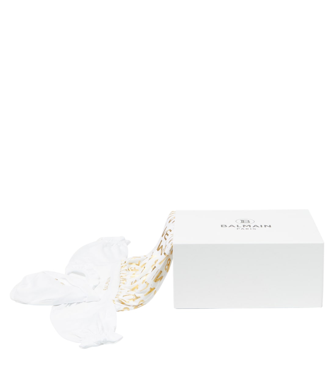 Baby - Tutina e berretto in cotone | Balmain Kids