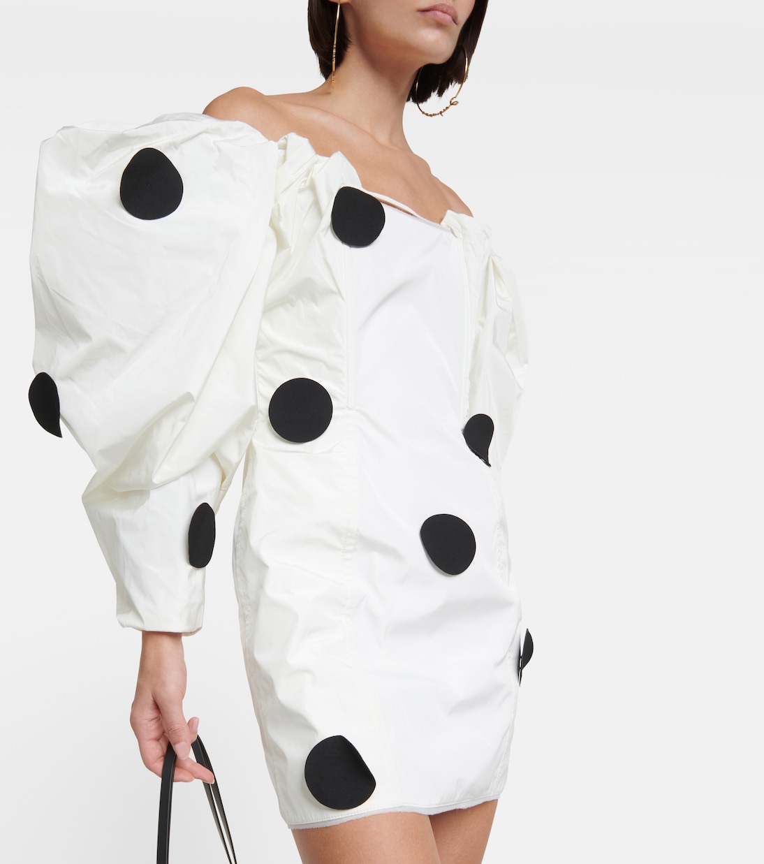 La Robe Taffetas polka-dot minidress | Jacquemus