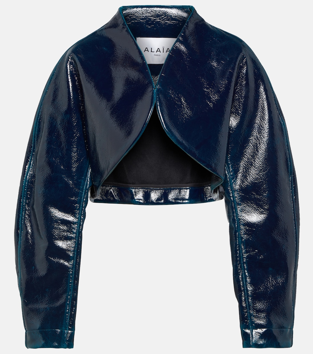 Coated wool cropped jacket | Alaïa