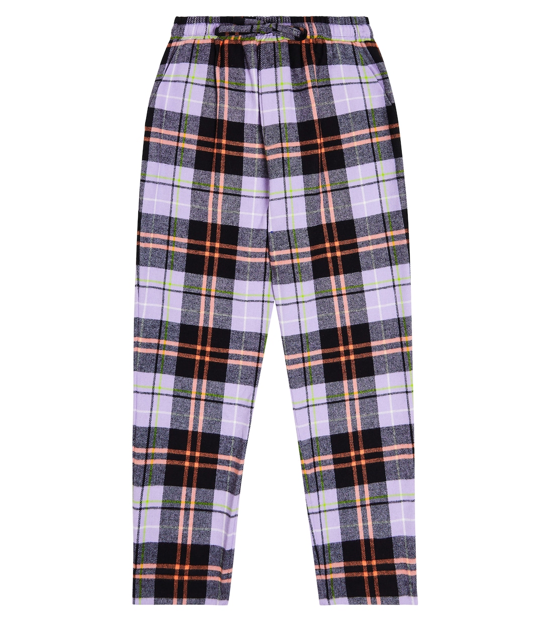 Pantalones rectos de algodón a cuadros | Paade Mode