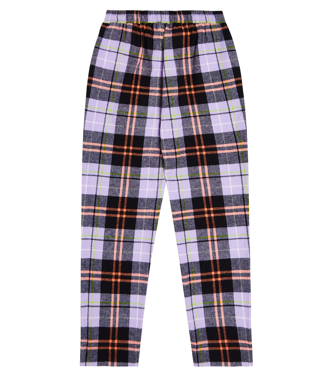 Pantalones rectos de algodón a cuadros | Paade Mode