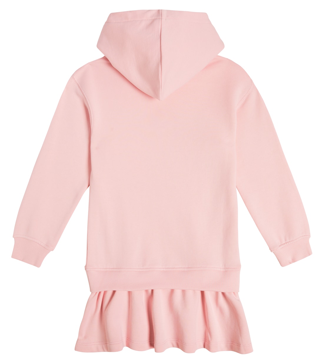 Logo cotton jersey sweatshirt dress | Moschino Kids