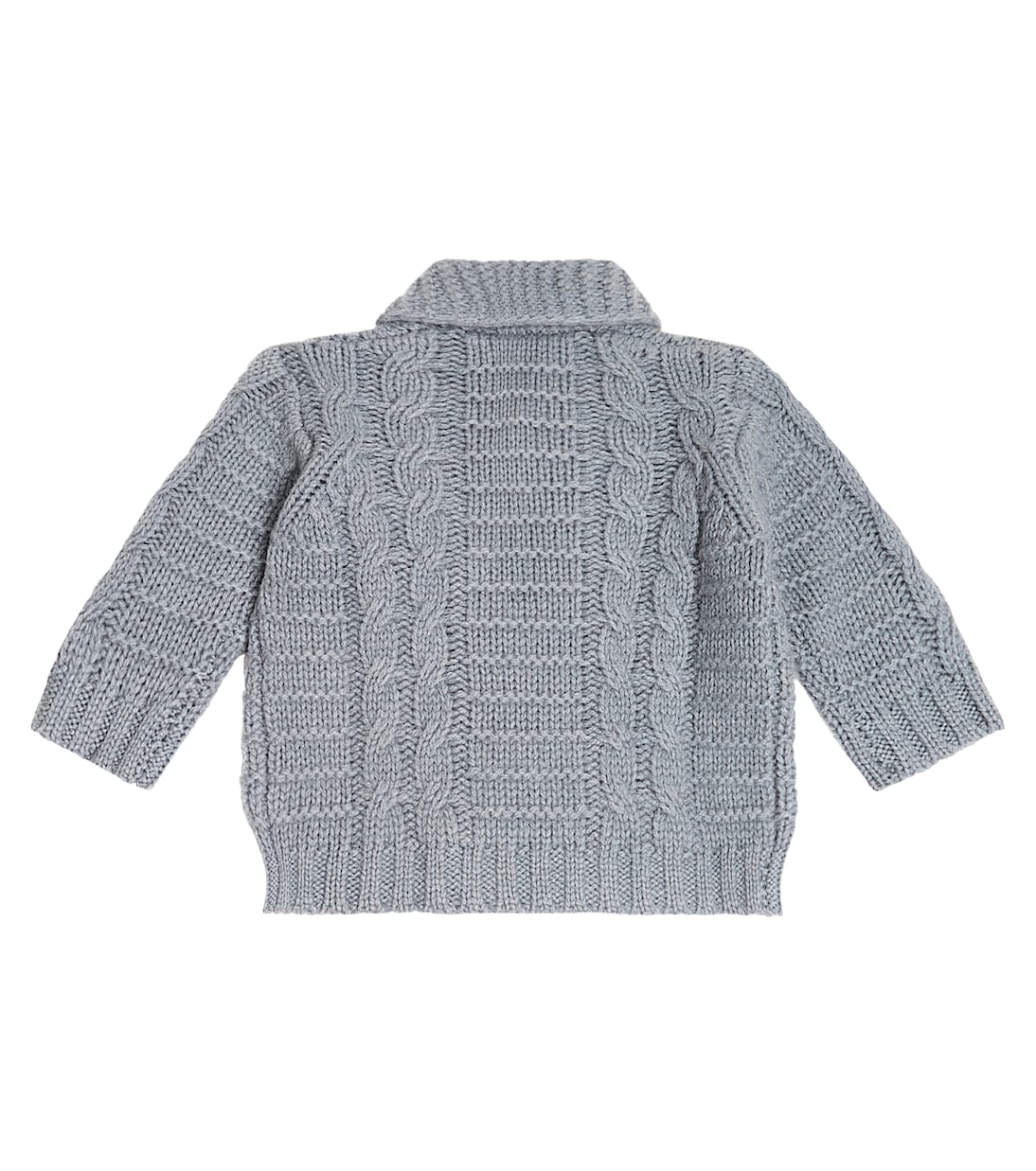 Baby cable-knit wool cardigan | Tartine et Chocolat