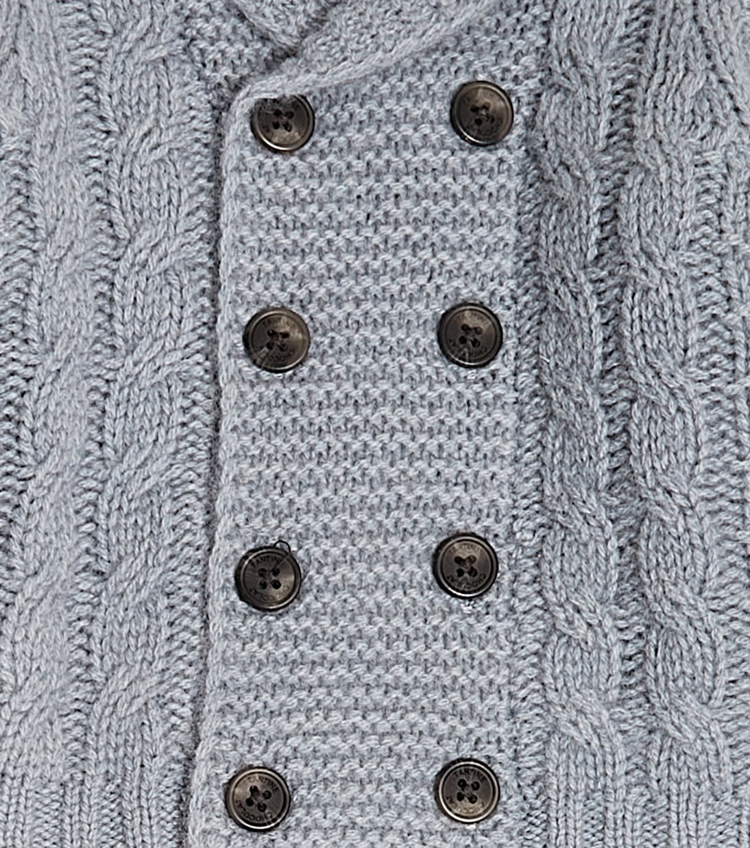 Baby cable-knit wool cardigan | Tartine et Chocolat
