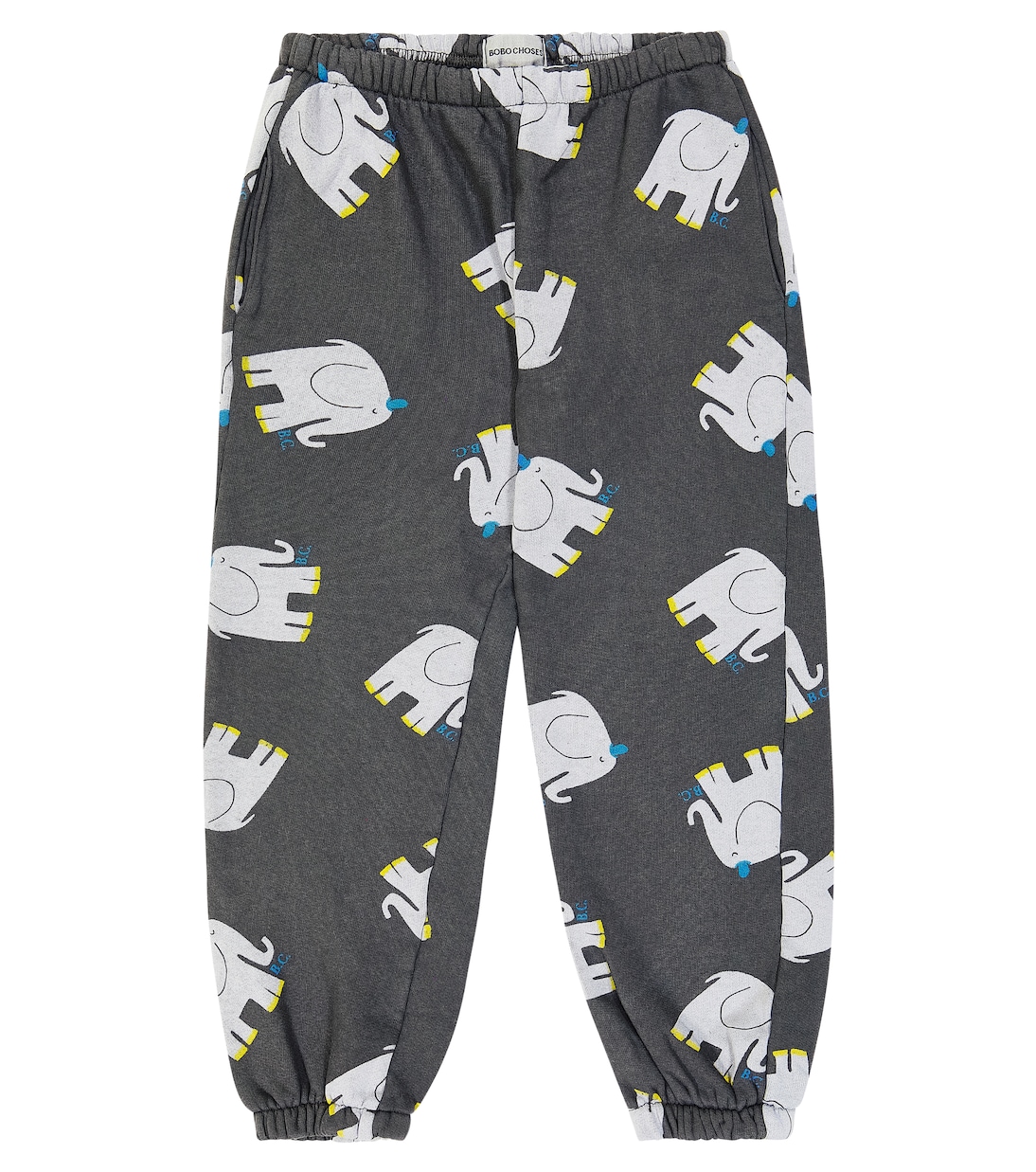 Printed cotton jersey sweatpants | Bobo Choses