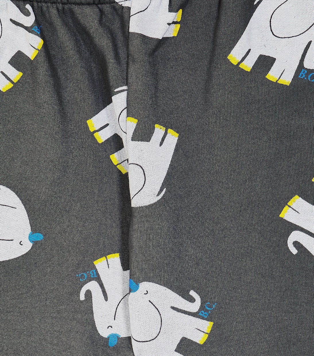 Printed cotton jersey sweatpants | Bobo Choses