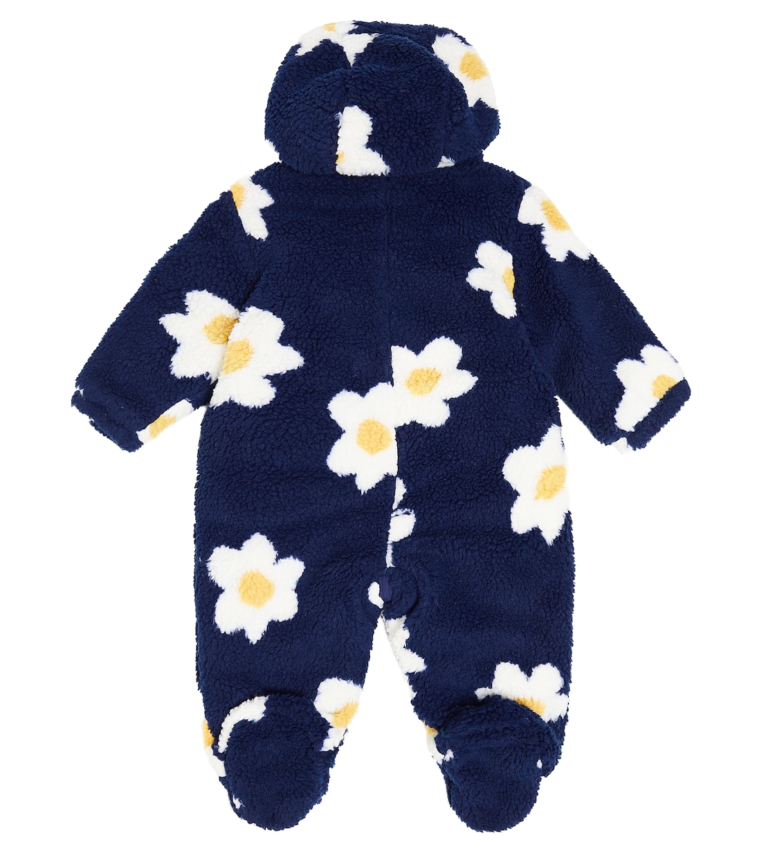 Baby floral hooded onesie | Bobo Choses