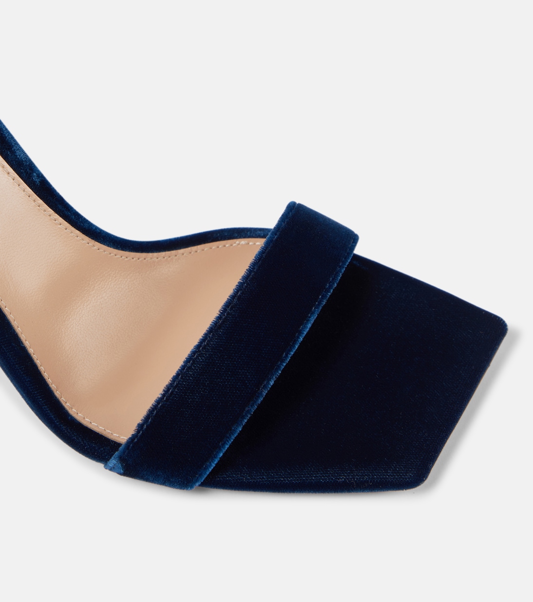 Verzierte Sandalen Wondy aus Samt | Gianvito Rossi