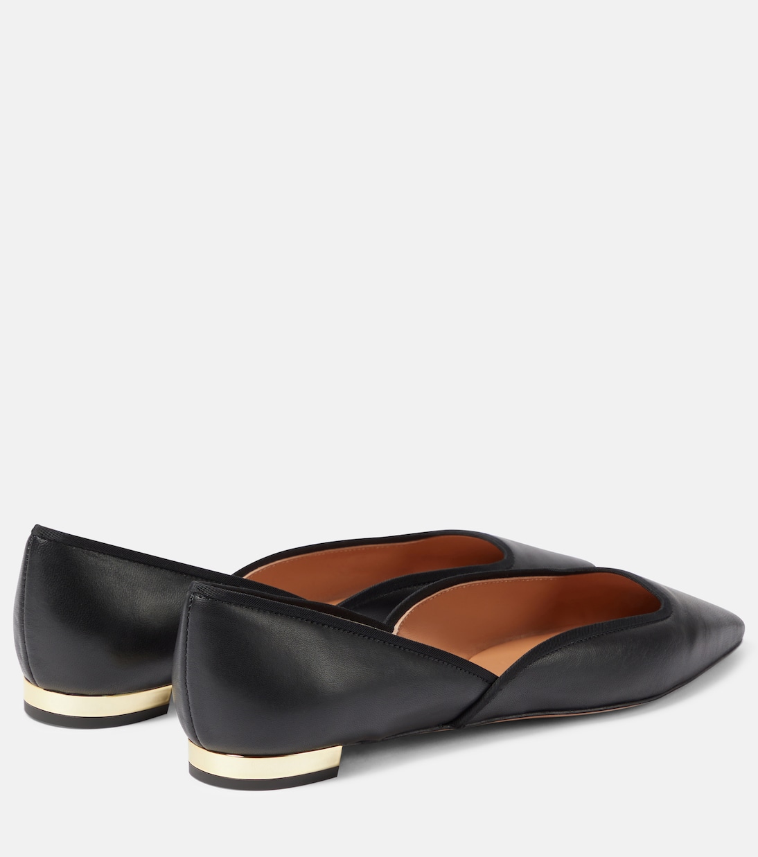 Maia leather ballet flats | Aquazzura