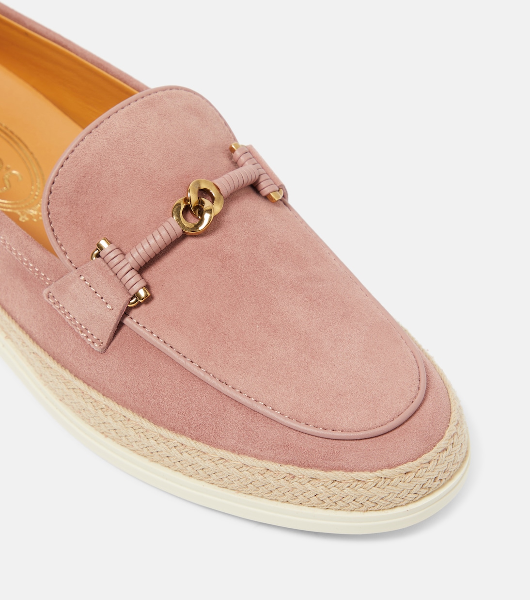 Espadrilles T Ring aus Veloursleder | Tod's