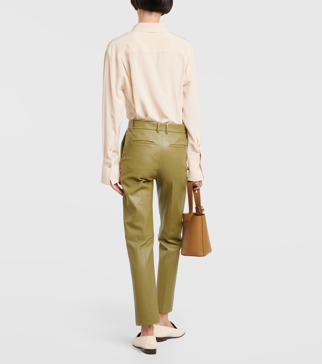 Gerade Hose Coleman aus Leder | Joseph