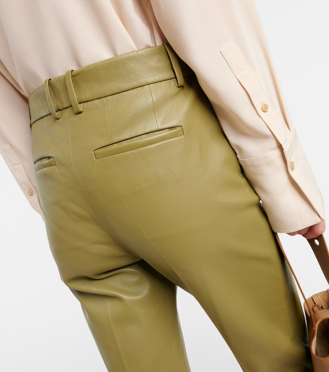 Gerade Hose Coleman aus Leder | Joseph