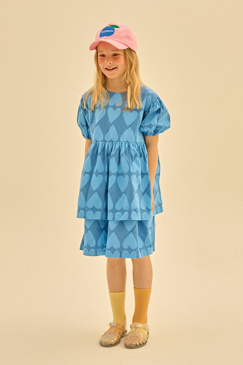 Robe Heart en coton | Jellymallow