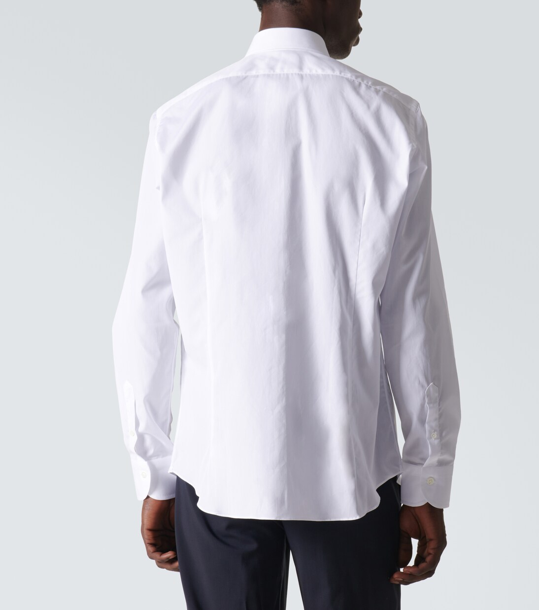 Lecce cotton poplin shirt | Thom Sweeney