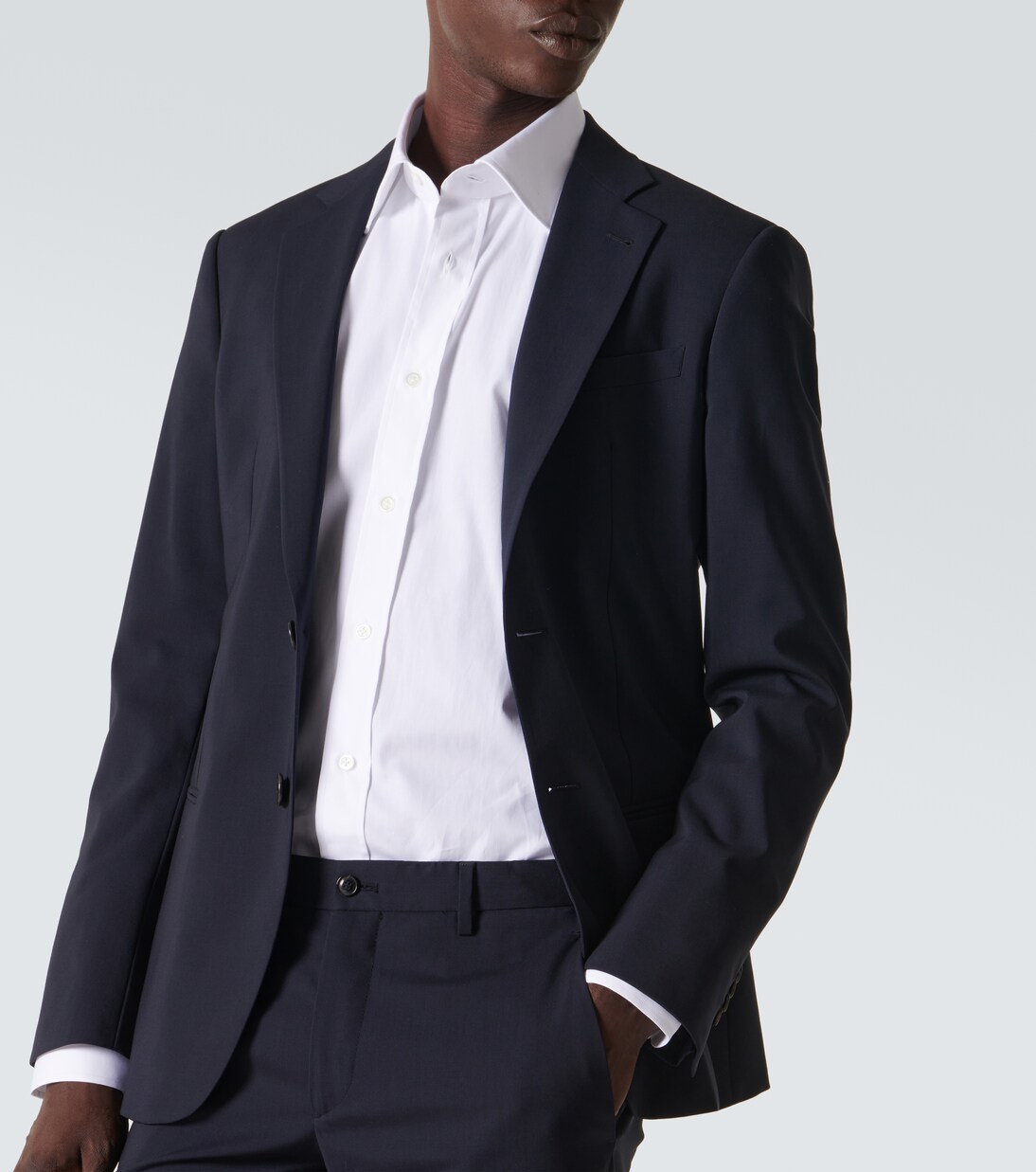 Lecce cotton poplin shirt | Thom Sweeney