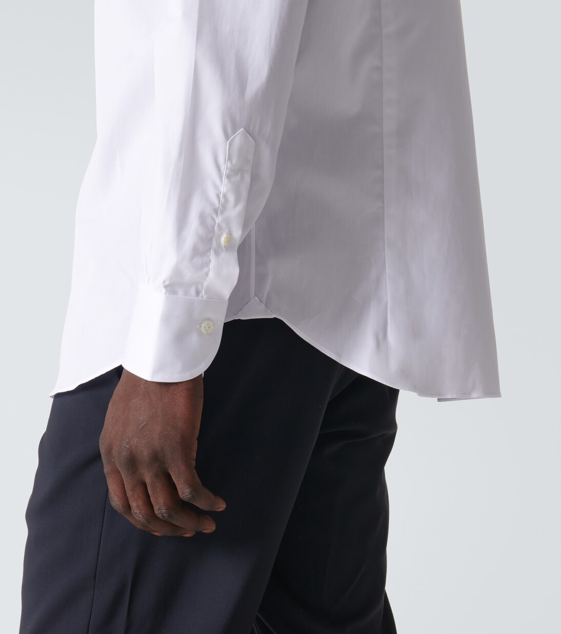 Lecce cotton poplin shirt | Thom Sweeney