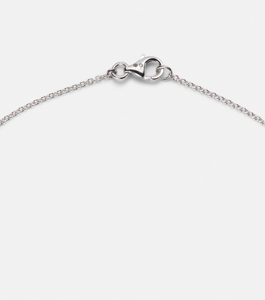 Romance 18kt white gold necklace with sapphires and gemstones | Bucherer Fine Jewellery