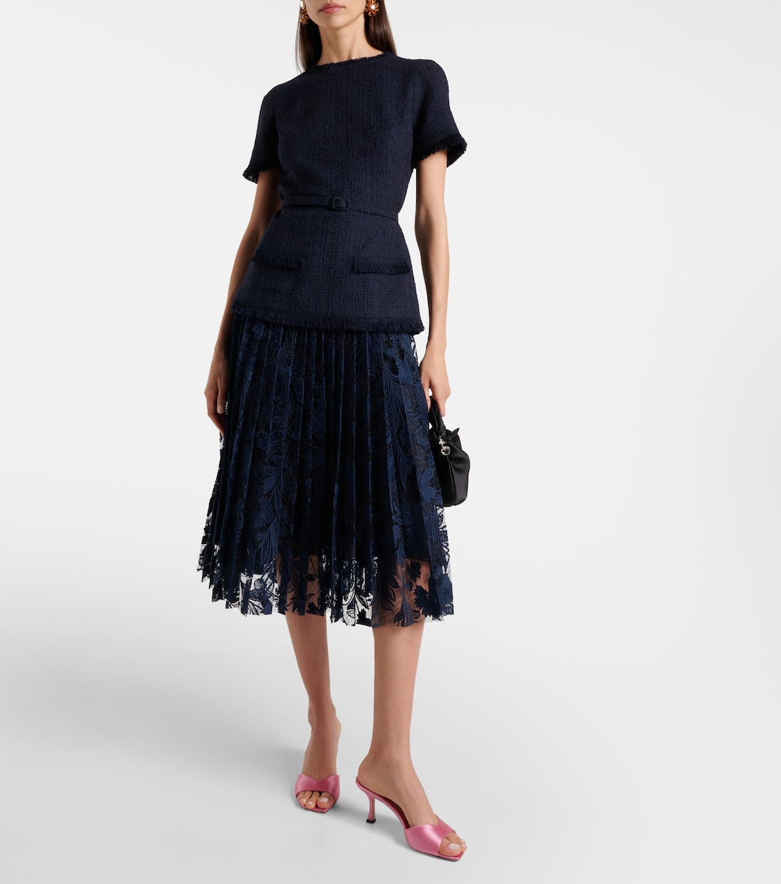 Pantoletten Skye 70 aus Satin | Jimmy Choo