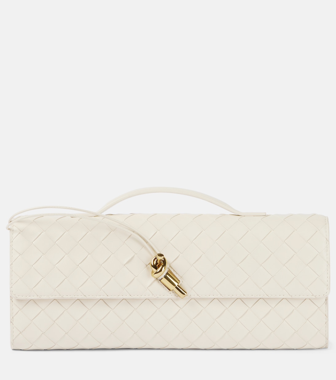 Pochette Andiamo Intrecciato en cuir | Bottega Veneta