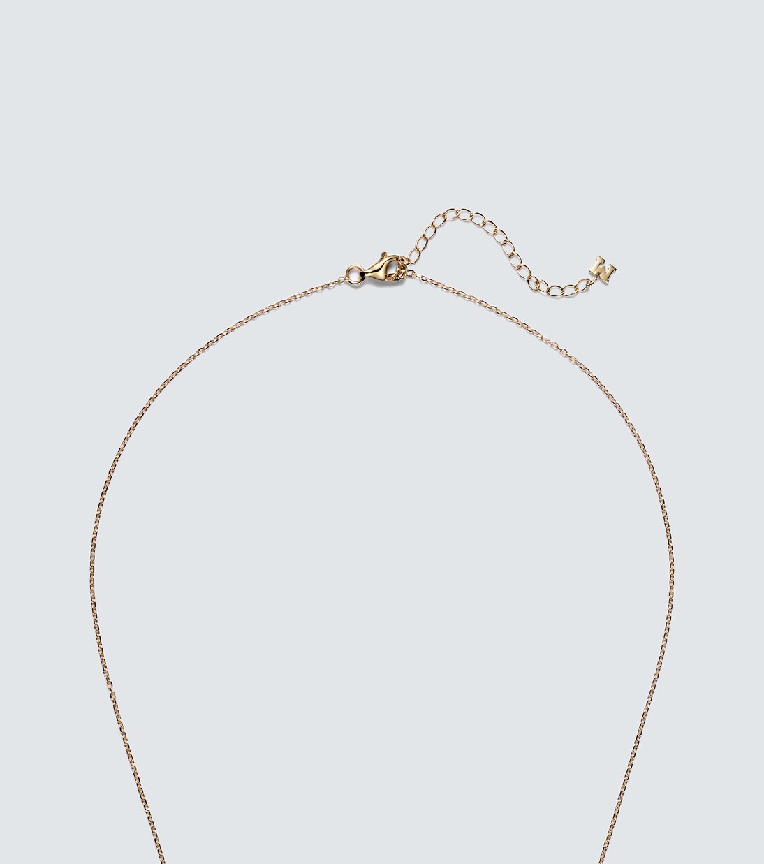 Halskette Initial aus 14kt Gelbgold (585/1000) | Mateo