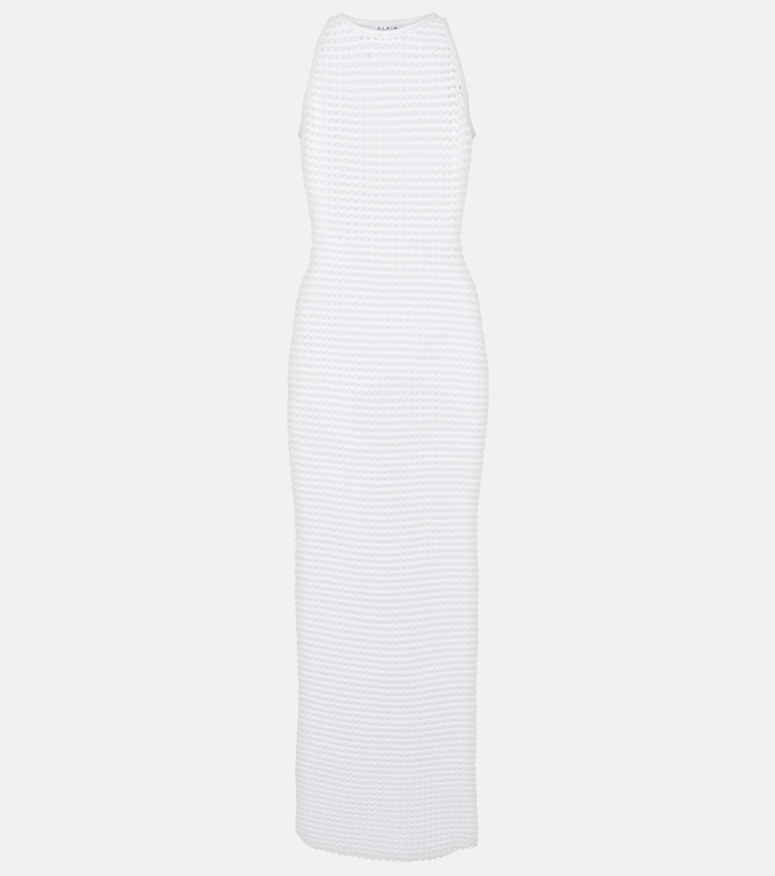Maxikleid aus Häkelstrick | Alaïa