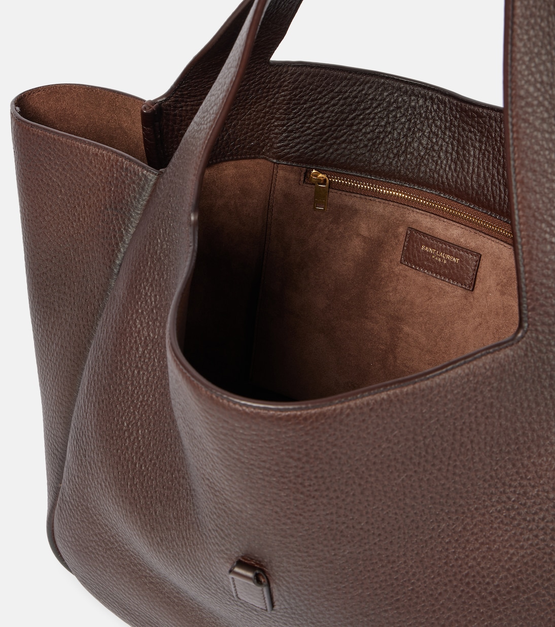 Le 5 à 7 Bea Large leather shopper | Saint Laurent