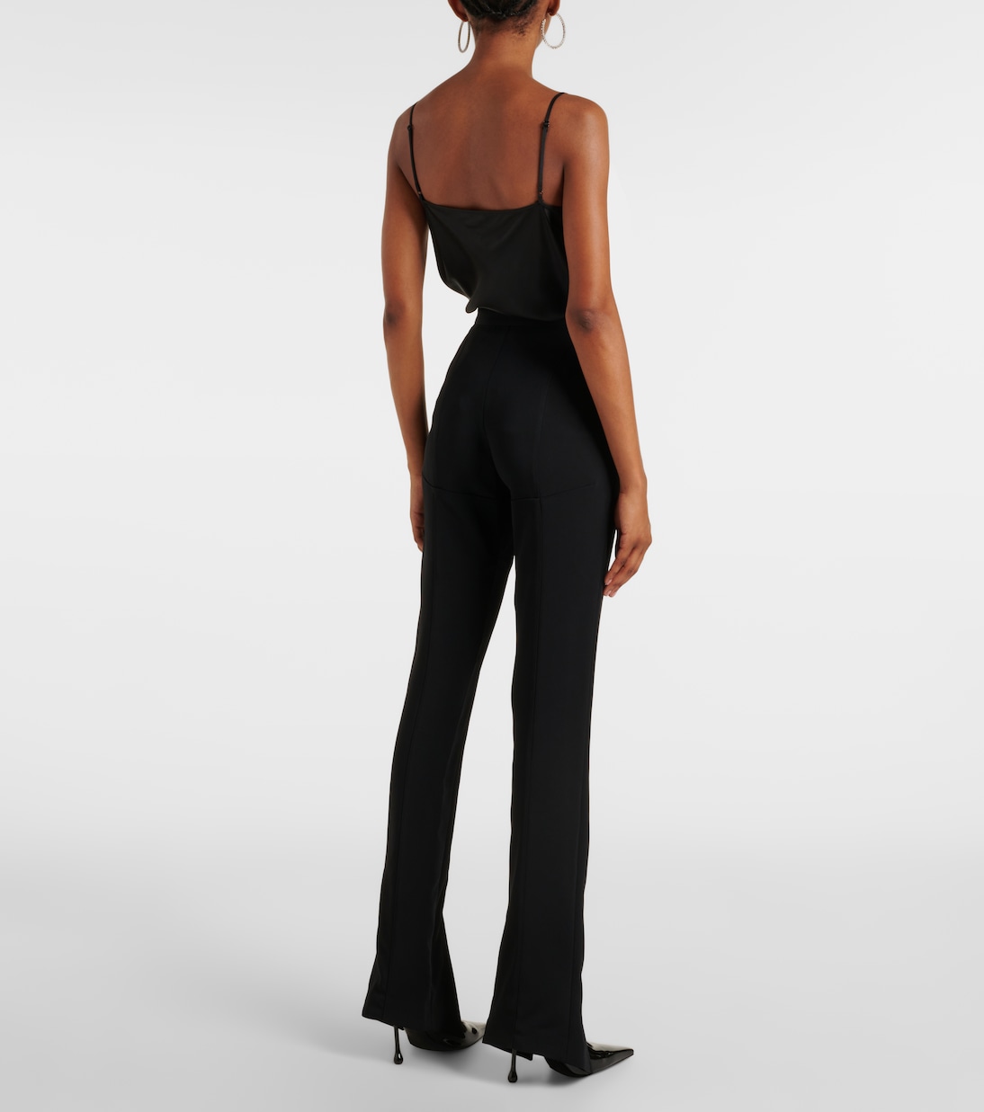 Schmale High-Rise-Hose | Mugler