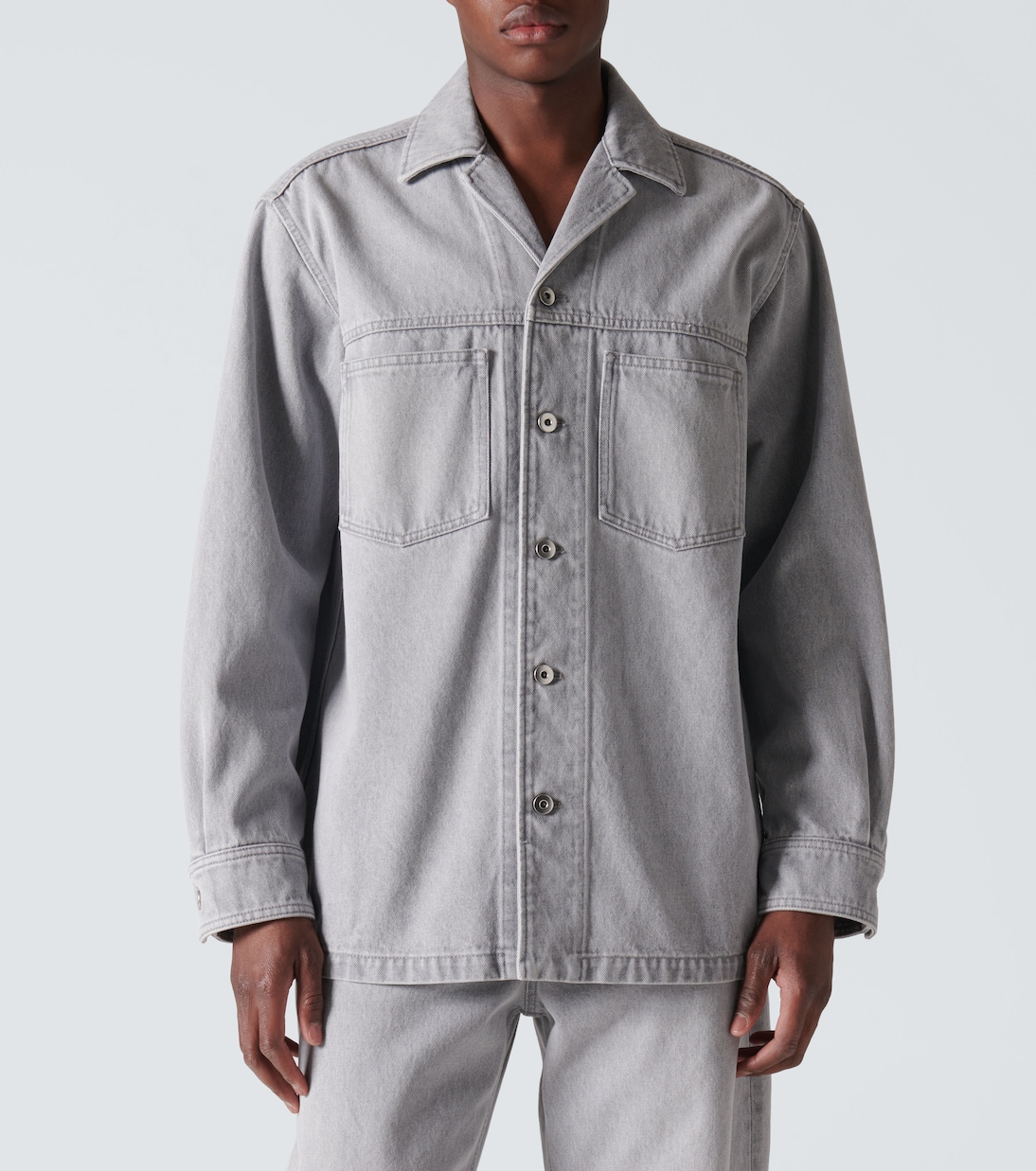 Hemdjacke aus Denim | Bottega Veneta