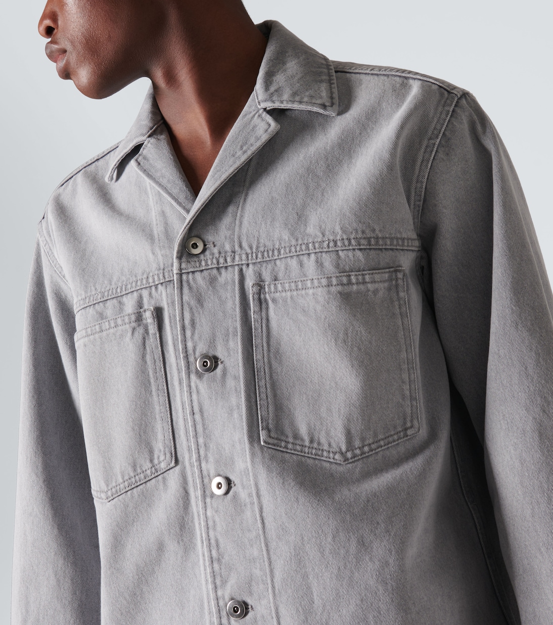 Hemdjacke aus Denim | Bottega Veneta