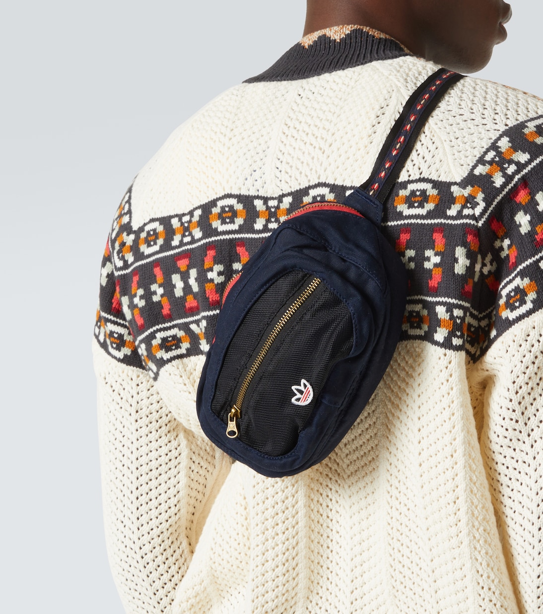 x Clot embroidered canvas belt bag | Adidas