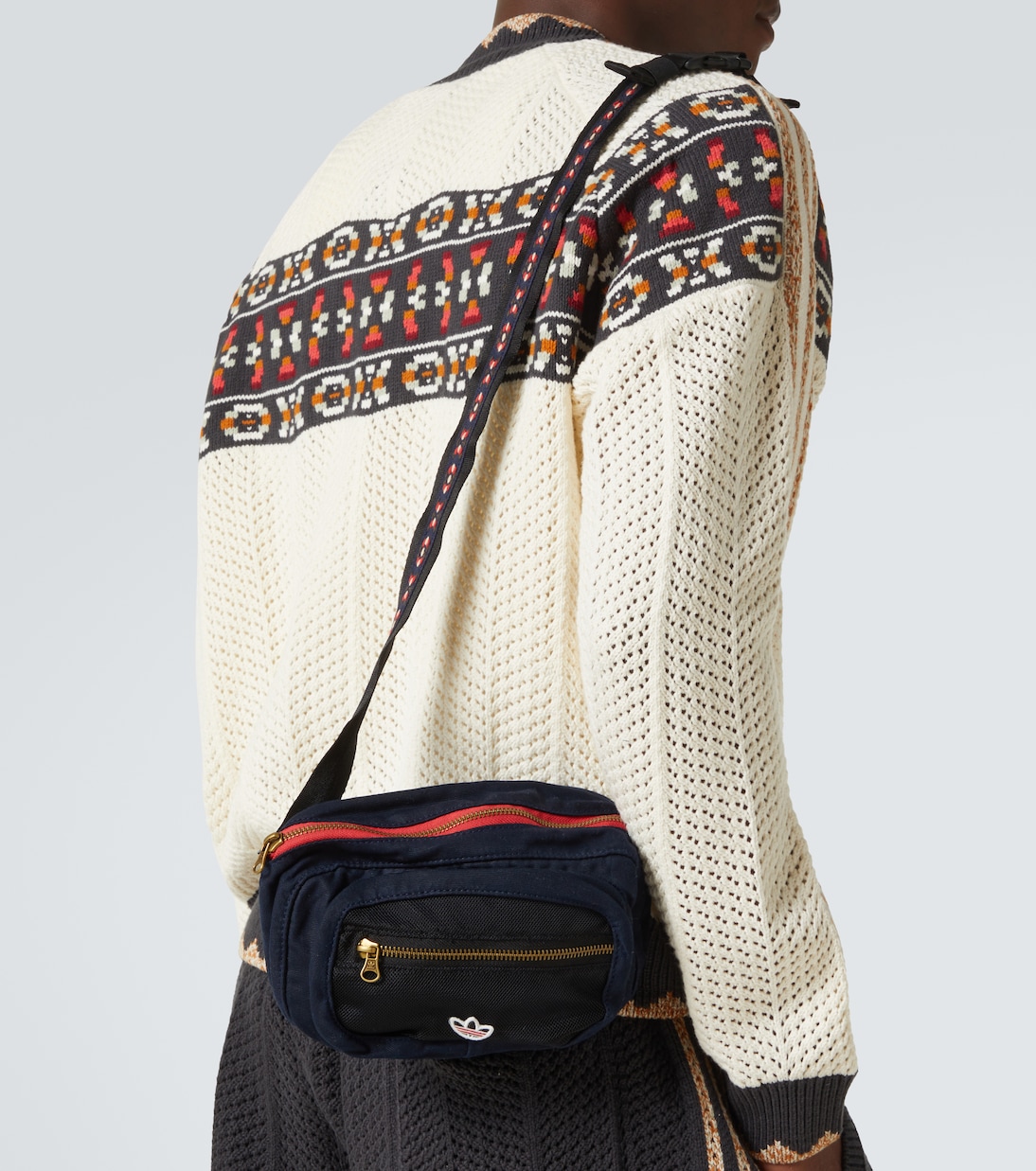 x Clot embroidered canvas belt bag | Adidas
