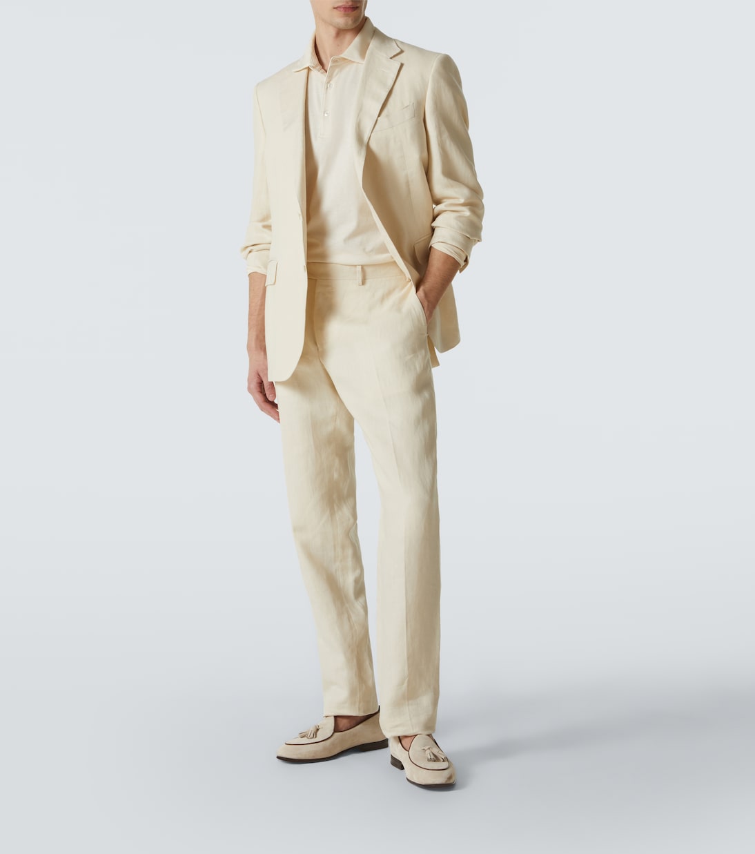 Cotton and silk polo sweater | Lardini