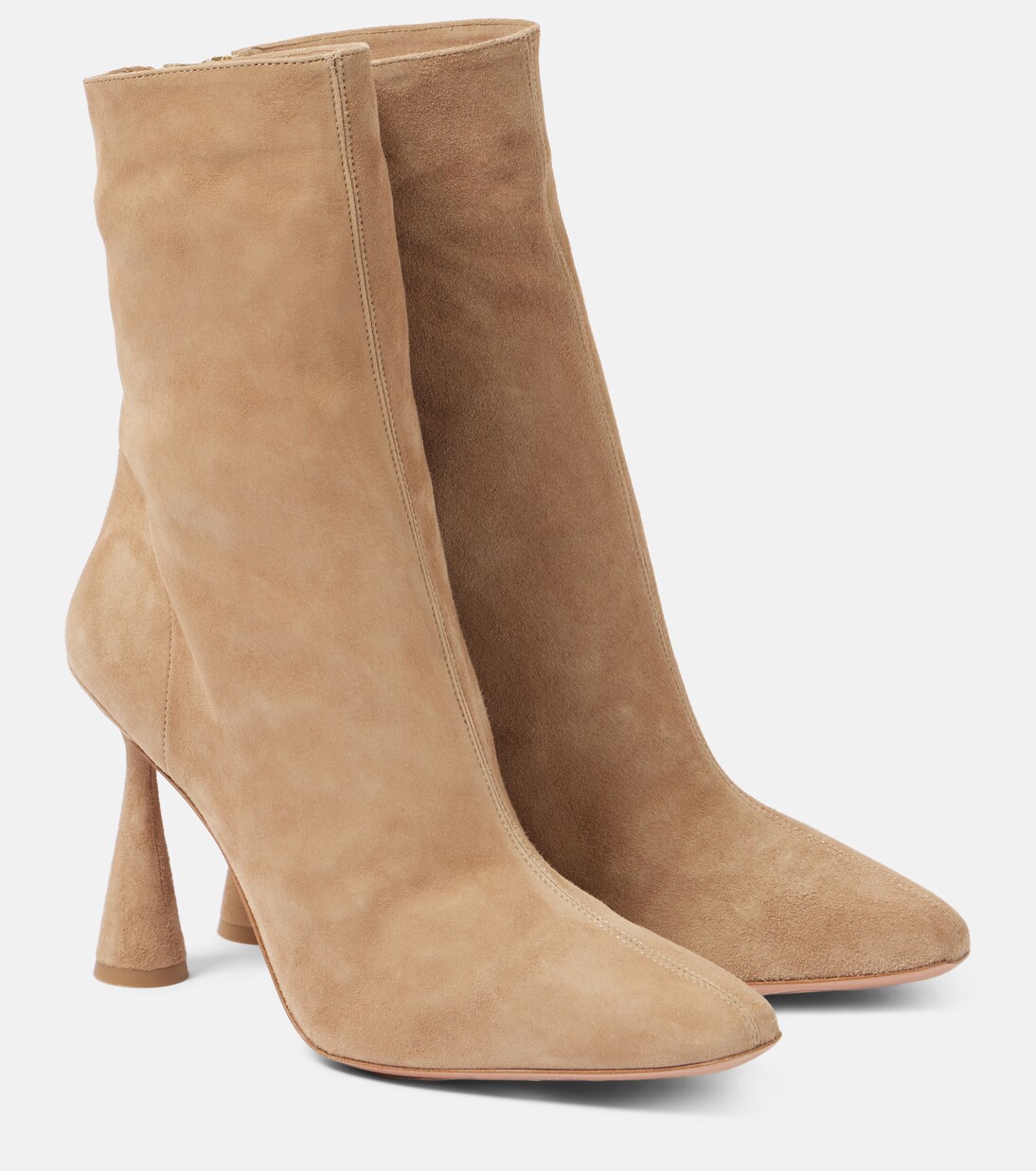 Amore 95 suede ankle boots | Aquazzura