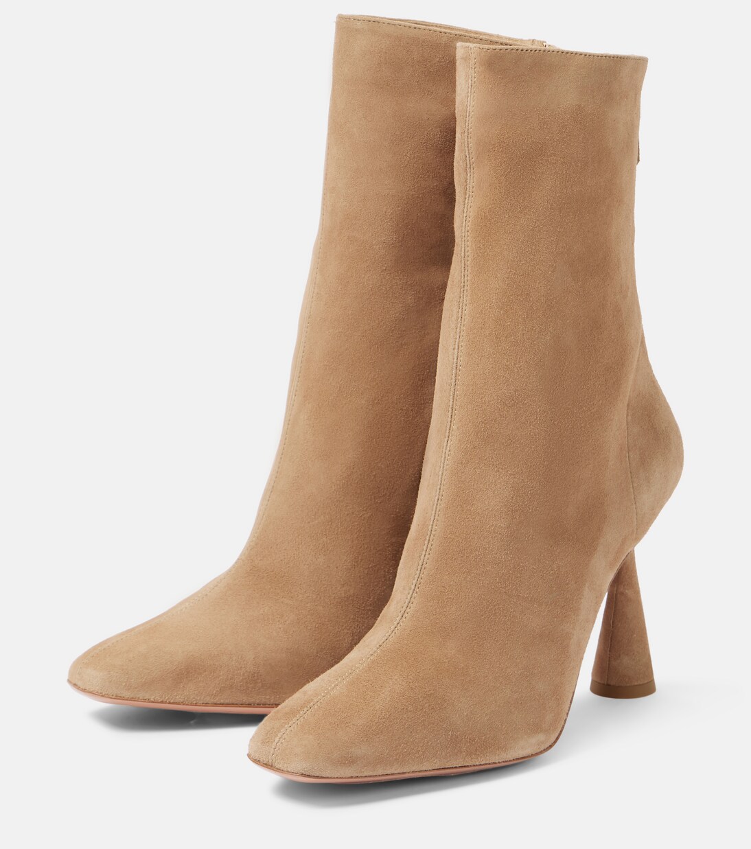 Amore 95 suede ankle boots | Aquazzura