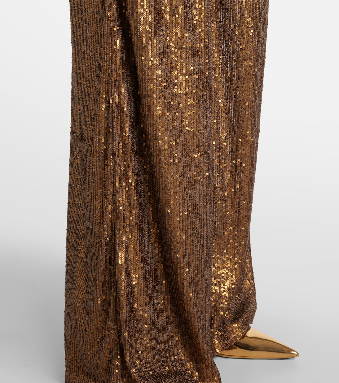 Palazzo-Hose Boyfriend Elephant mit Pailletten | Norma Kamali